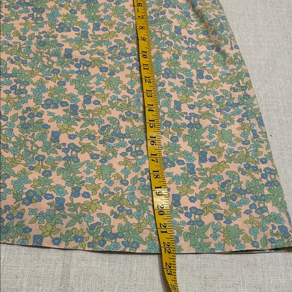 Boden Skirt Size 8 Pastel Floral Easter Preppy Feminine Midi Cotton - Picture 10 of 12